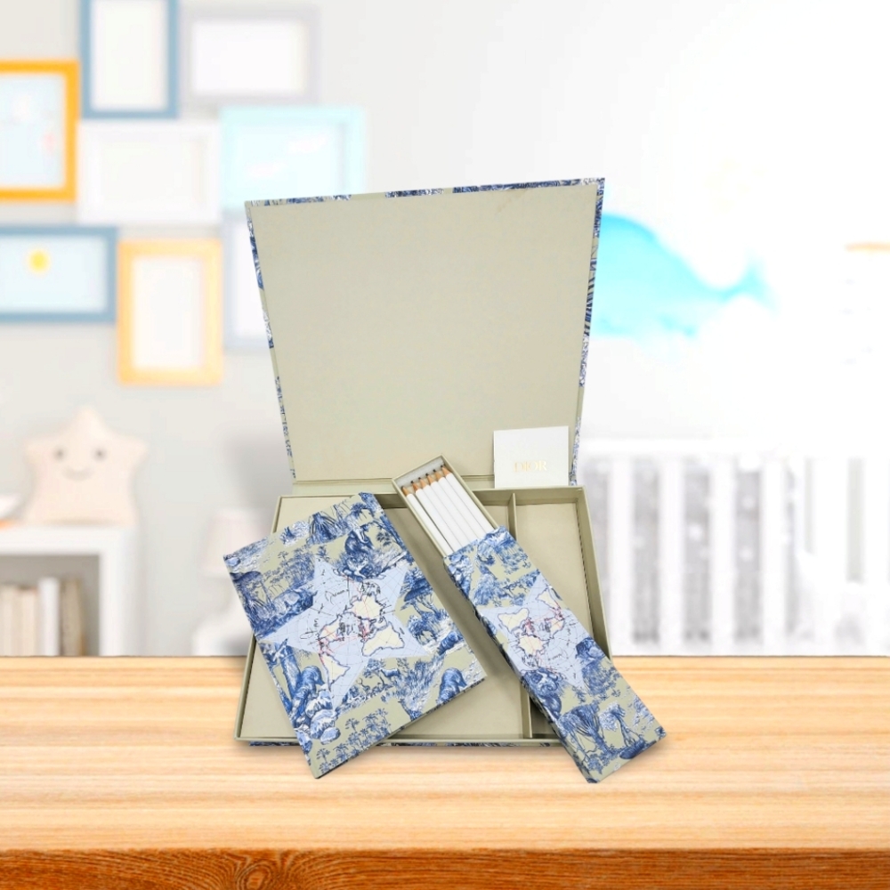 NWOT Around the World Dior Notes & Pencil Set 🎁🌲